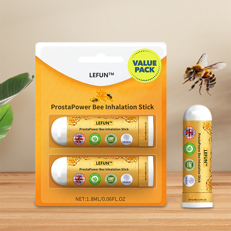 Say goodbye to prostate discomfort🎁LEFUN™ ProstaPower Bee Inhalation Stick🍀(Fast-acting and long-lasting) (Ⅱ)