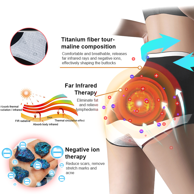 Shorts Modeladores de Fibra de Titanio de Grado Médico y Turmalina (ÚLTIMO DÍA DE OFERTA - 90% DE DESCUENTO)